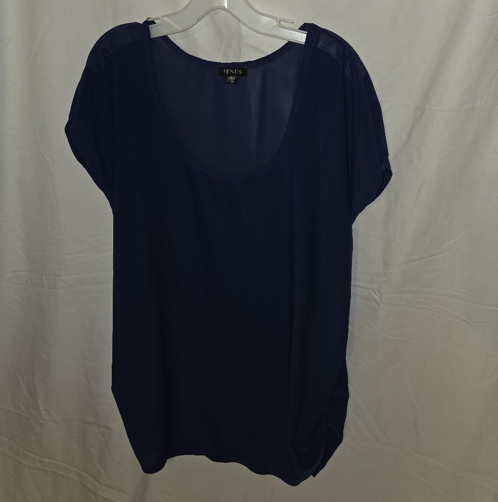 VENUS Navy Blue Women's Cover Up